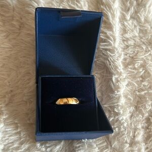 14k gold men’s wedding ring size 11